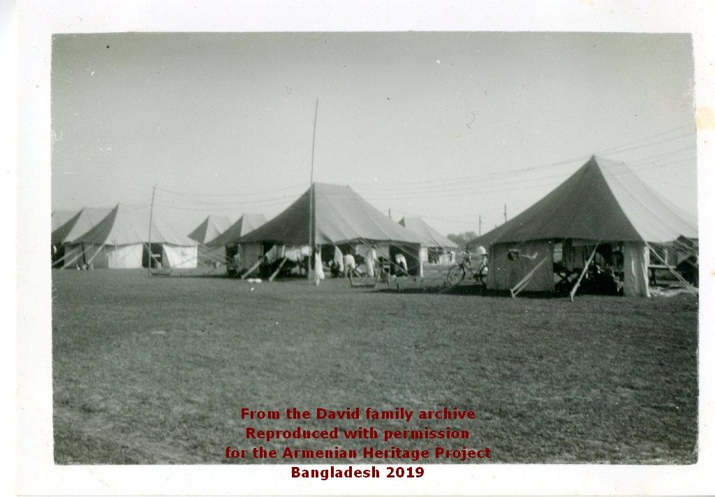 Eastern Bengal Company Tents