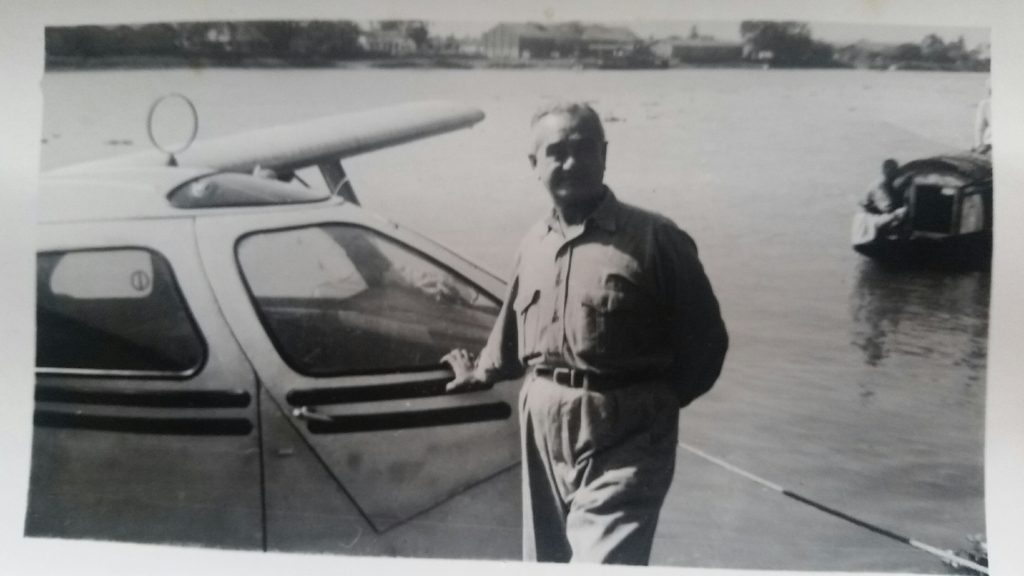 Haik used to travel to work using this seaplane. Image courtesy of Les Stewart.